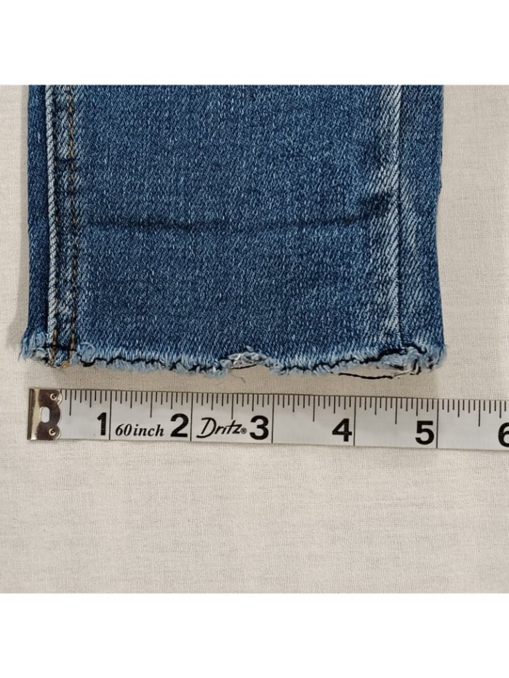 Vervet Los Angeles Skinny Jeans Womens Size 27 Mid Rise Denim Medium Wash Blue - Picture 13 of 16